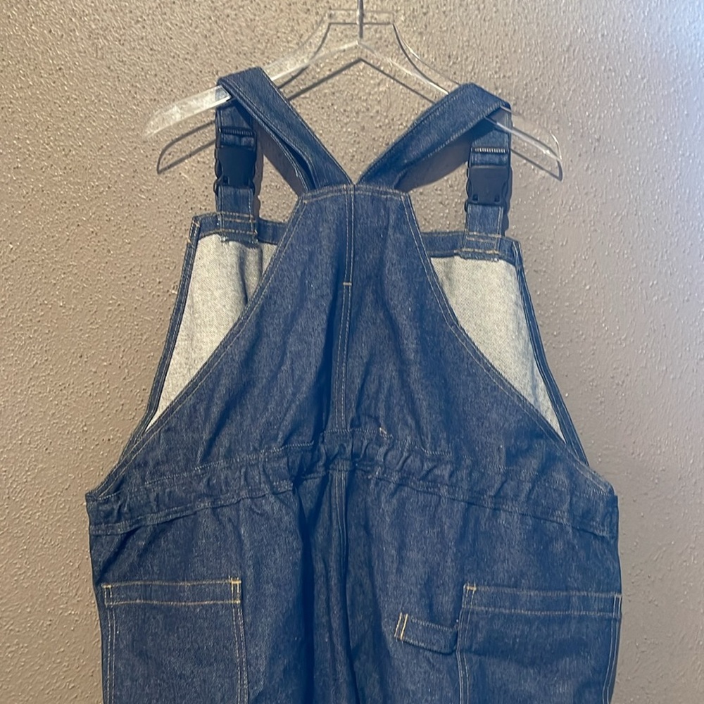 Bulwark Men’s Flame Resistant Heavyweight Denim Bib Overalls - Picture 6 of 10